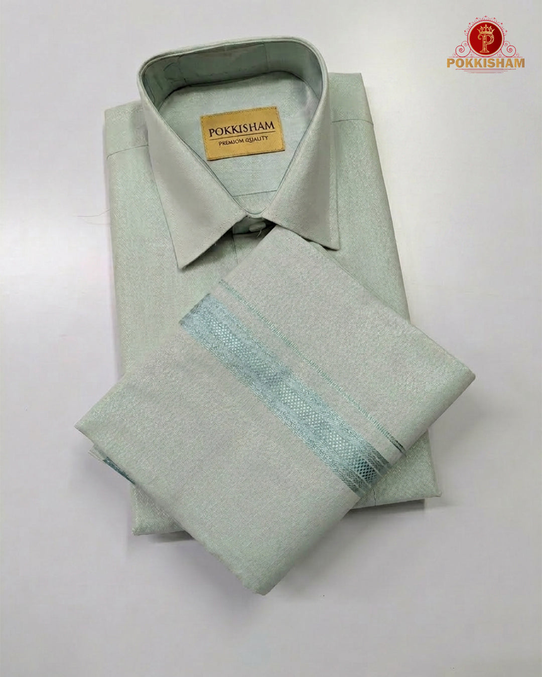 Cotton Tissue Dhoti set