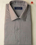 Premium Classic  Men's Cotton Shirt And Dhoti Set - Grey