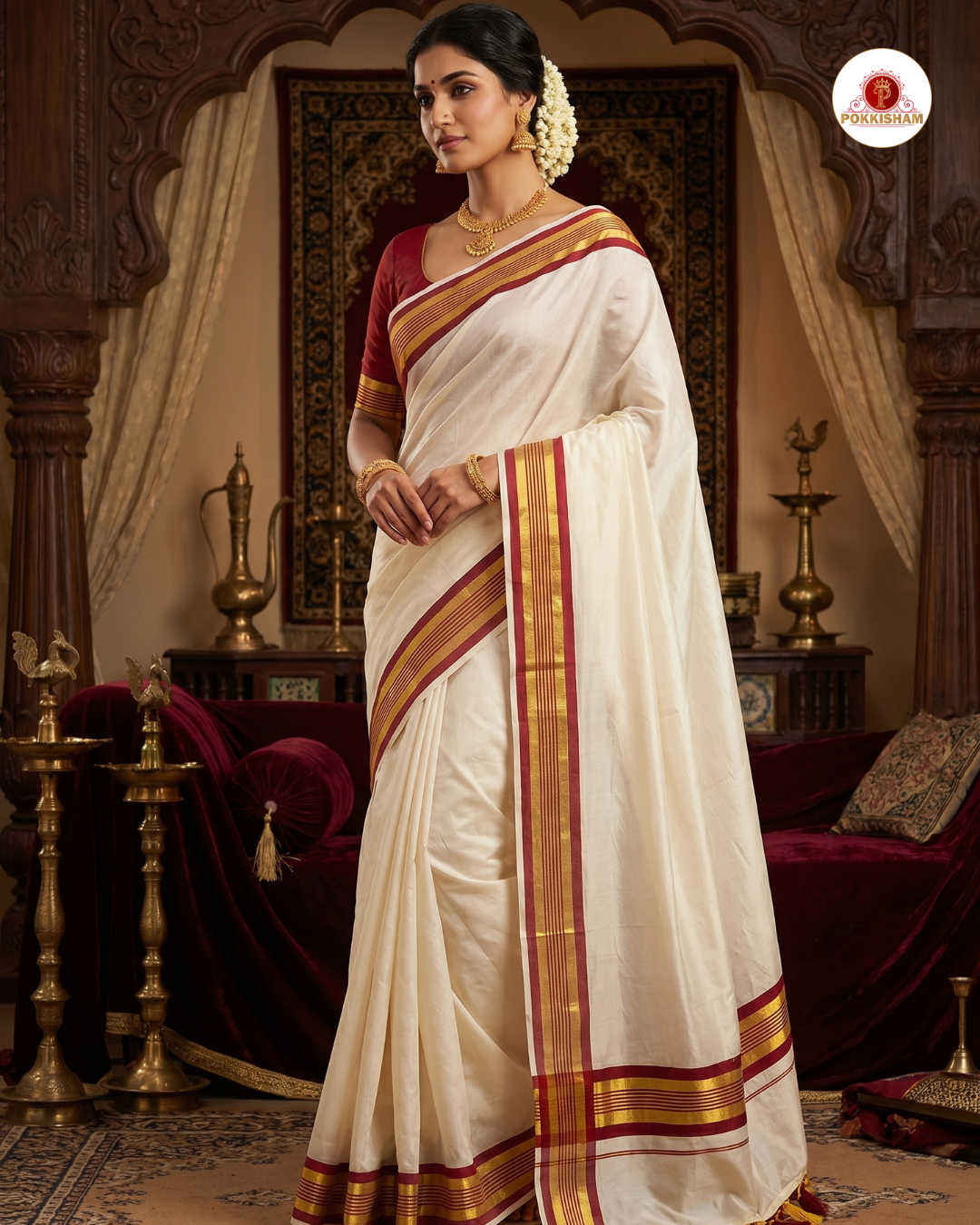 Kerala Saree Fancy border