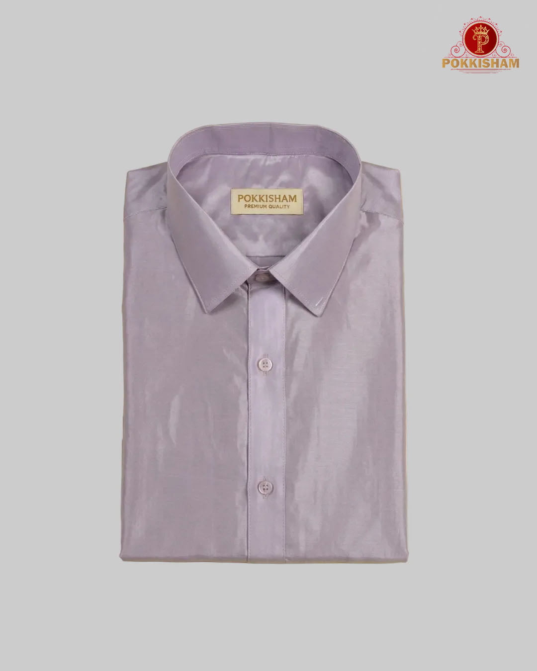 Premium Art Silk Shirt Only  -  Violet