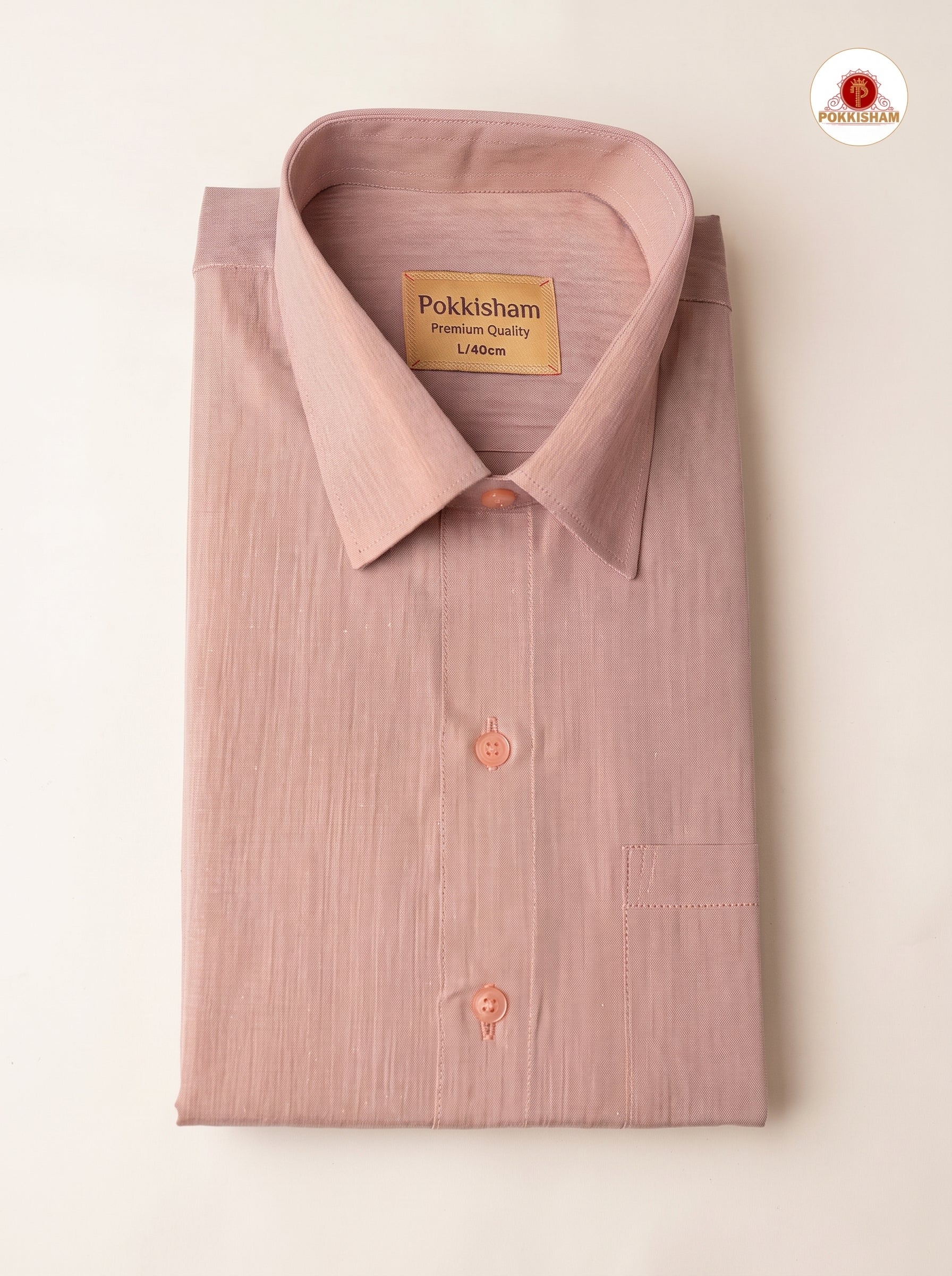 Classic Look  Royal Tissue  Shirt Only - Copper