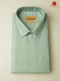 Classic Look  Royal Tissue  shirt  Only - Peach Green